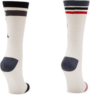 Baseball Crew Socks for Men and Women, Novelty Socks (One Size, 2 Pairs)