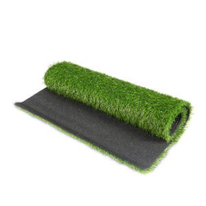 Artificial Turf for Dogs and Puppy Potty Training with Drain Holes, Faux Grass Mat for Crafts, Indoor and Outdoor Decor, Green Turf Rug for Doormat, Under Bench Shoe Storage (28 x 40 Inches)