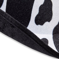 4 Pack Black and White Cow Print Cowboy Hat for Adults (One Size)