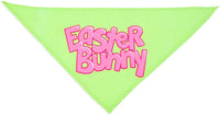 Dog Easter Clothes Costume, Bunny Ears and Bandana for Med to Large (2 Piece Set)