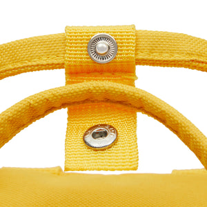 Mini Square Backpack for Women, Small Mango Yellow Bag (9 x 12 Inches)