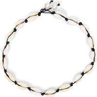 Puka Shell Necklaces, Pearl Shell Choker Necklaces for Women (10-Pack)