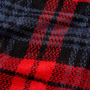 Red Plaid Blanket Scarf, Shawl Wrap for Women (53 Inches)