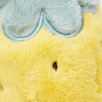Pineapple Fuzzy House Slippers for Women (Medium, US W 7.5) Yellow
