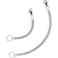 Wallet Chains with Lobster Clasp and Key Ring, 2 Sizes (2 Pieces)
