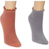 Ruffle Socks for Women, 7 Assorted Colors (7 Pairs)