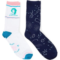 Zodiac Gifts, Virgo Socks (Unisex, 2 Pairs)