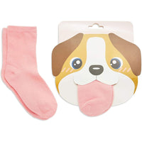 Dog Lovers Socks for Girls, Novelty Party Favors (One Size, 6 Pairs)