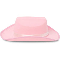 Zodaca Pink Western Cowboy Hat for Kids, Unisex Youth (4 Pack)