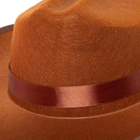 Zodaca Brown Western Cowboy Hat for Kids, Unisex Youth (4 Pack)