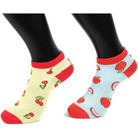 Fruit Socks for Women, No Show (5 Pairs)