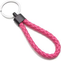 Paracord Keychains in 6 Colors (4.4 x 1.2 Inches, 24-Pack)