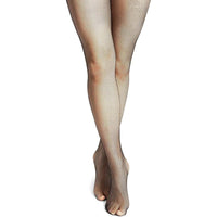 Crotchless Pantyhose for Women (Black, Size Large)