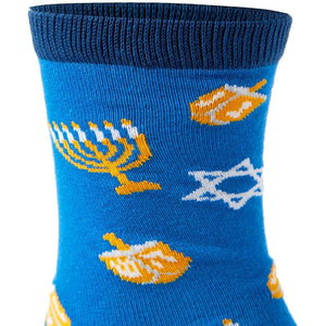 Hanukkah Socks for Women and Men, Fun GIft Set (One Size, 2 Pairs)