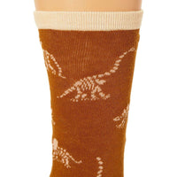 Dinosaur Socks for Men and Women, Novelty Sock Set (One Size, 2 Pairs)