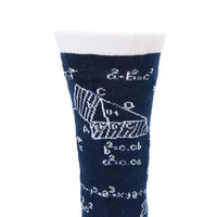 Math Socks for Men and Women, Perfect for Teachers (One Size, 2 Pairs)