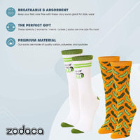 Pickle Socks for Women and Men, Novelty Sock Set (One Size, 2 Pairs)