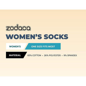 Monkey Crew Socks for Women, Fun Sock Gift Set (One Size, 2 Pairs)