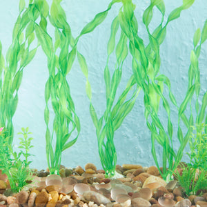 Artificial Aquarium Plants for Fish Tanks and Aquariums (Green, 12 In, 10 Pack)